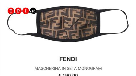 mascherina di seta fendi|fendi sito ufficiale.